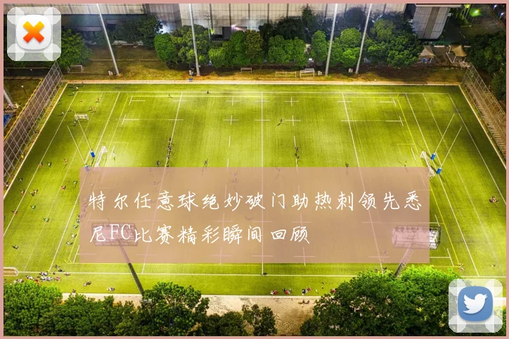 特尔任意球绝妙破门助热刺领先悉尼FC比赛精彩瞬间回顾